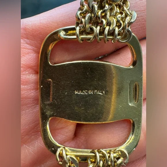 Ferragamo Gancini bracelet Full Inclusion with COA, box, Ferragamo dust cloth - Picture 6 of 15